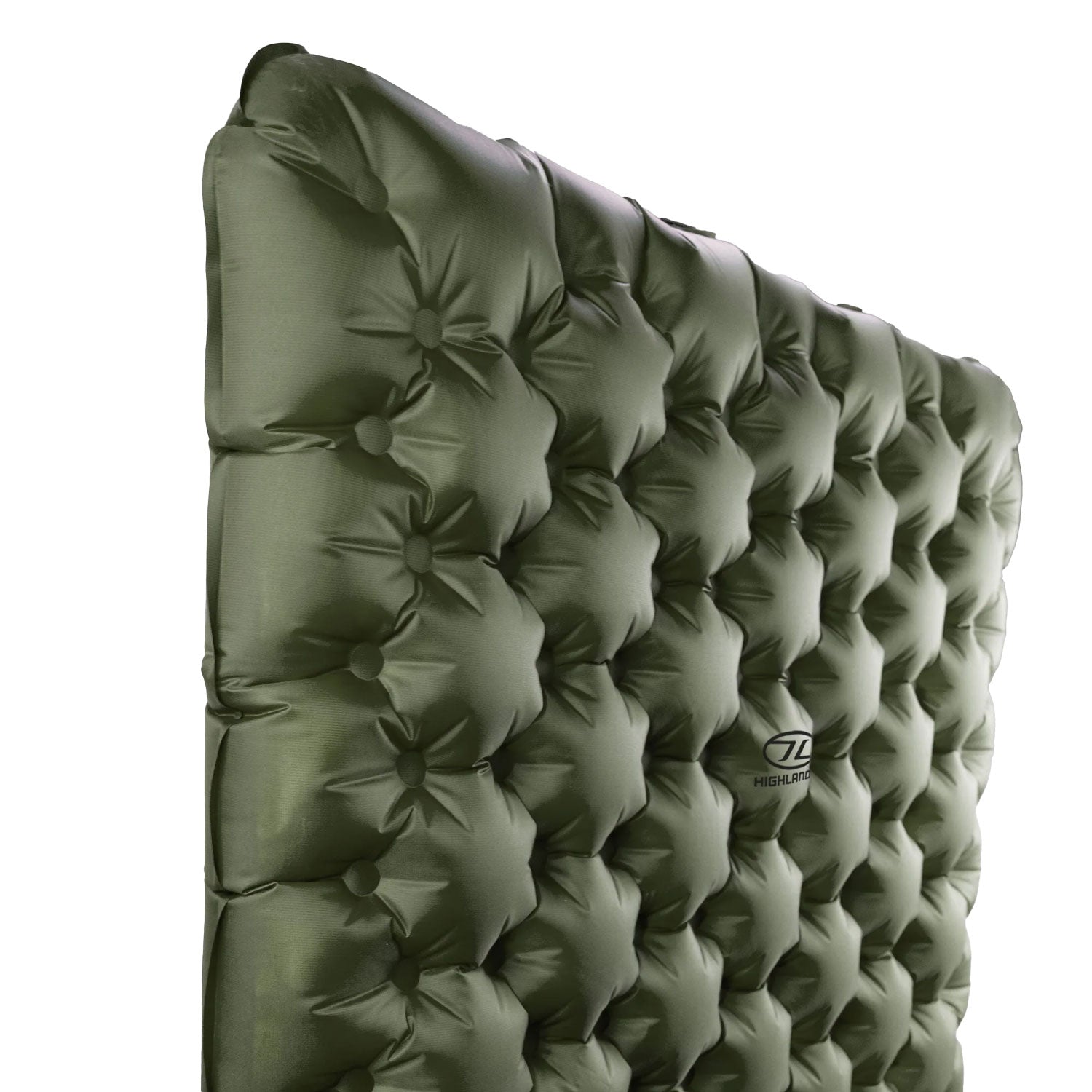 Highlander Nap-Pak Arctic R11 Inflatable Sleeping Mat - Olive Green