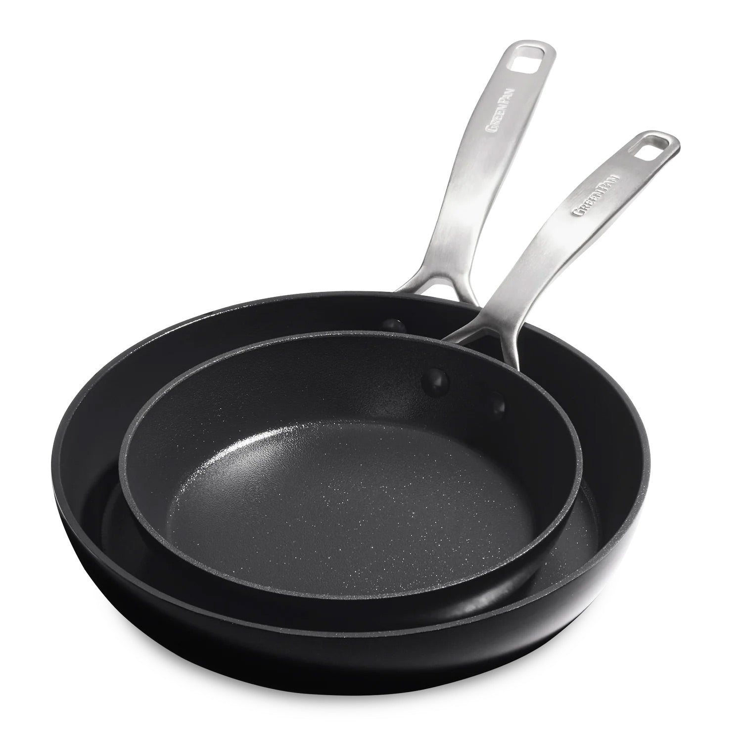 GreenPan Copenhagen Frypan 2 Piece Set - 20cm & 28cm Pots & Pans GreenPan