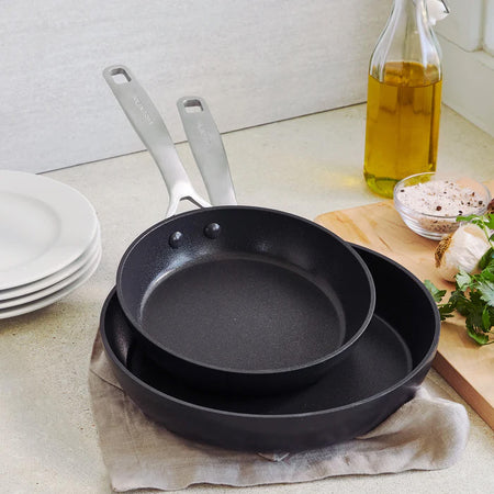 GreenPan Copenhagen Frypan 2 Piece Set - 20cm & 28cm Pots & Pans GreenPan