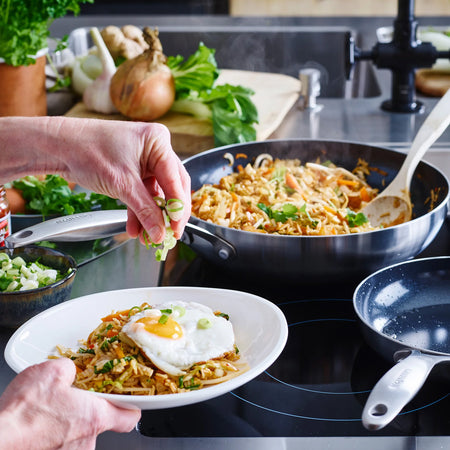 GreenPan Geneva Wok 28cm / 3.6 Litre Pots & Pans GreenPan