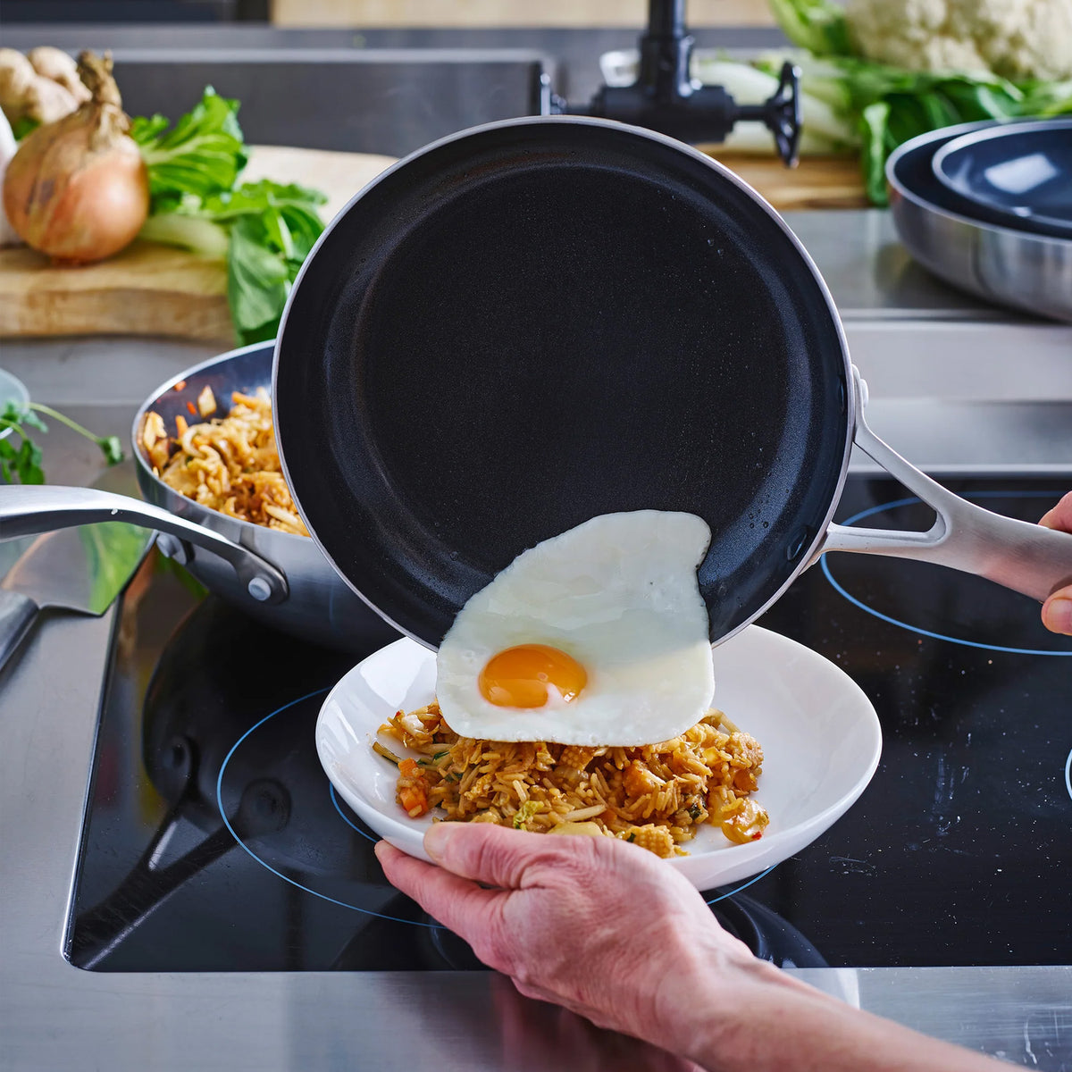 GreenPan Geneva Frypan 28cm Pots & Pans GreenPan