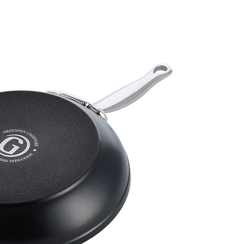 GreenPan Barcelona Pro Wok 28cm / 3.65 Litre Pots & Pans GreenPan