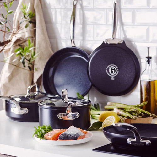 GreenPan Barcelona Pro Sauté Pan Covered 30cm / 5.5 Litre Pots & Pans GreenPan