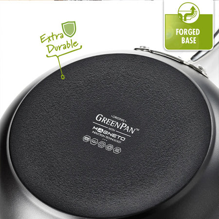 GreenPan Barcelona Pro Frypan 2 Piece Set - 20cm & 28cm with Protector Pots & Pans GreenPan