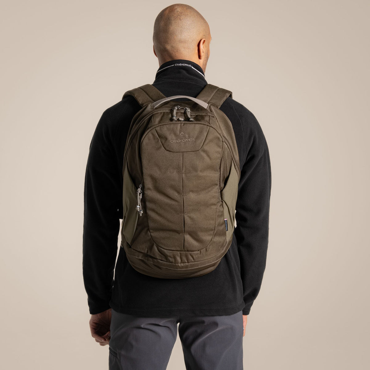 Craghoppers 25L Anti-Theft Backpack | Woodland Green Rucksacks & Backpacks Craghoppers