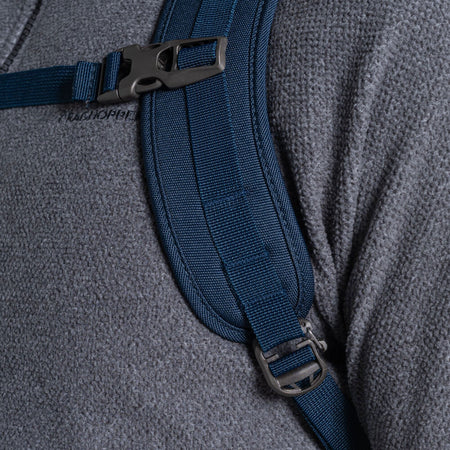 Craghoppers 20L Kiwi Classic Rolltop Backpack II | Blue Stone Camping Accessories Craghoppers