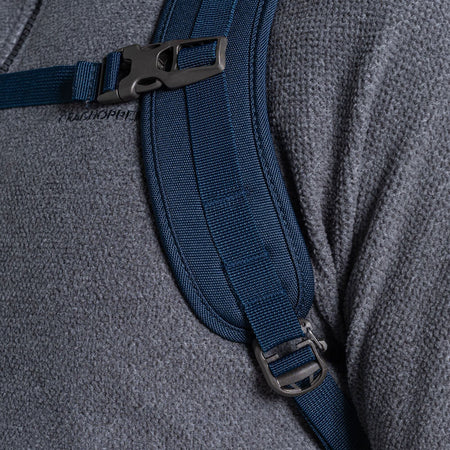 Craghoppers 20L Kiwi Classic Rolltop Backpack II | Blue Stone Camping Accessories Craghoppers