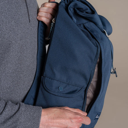 Craghoppers 20L Kiwi Classic Rolltop Backpack II | Blue Stone Camping Accessories Craghoppers