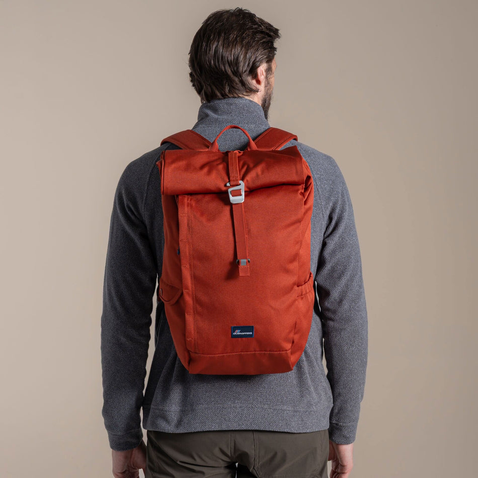 Craghoppers 20L Kiwi Classic Rolltop Backpack II | Red Beach Camping Accessories Craghoppers
