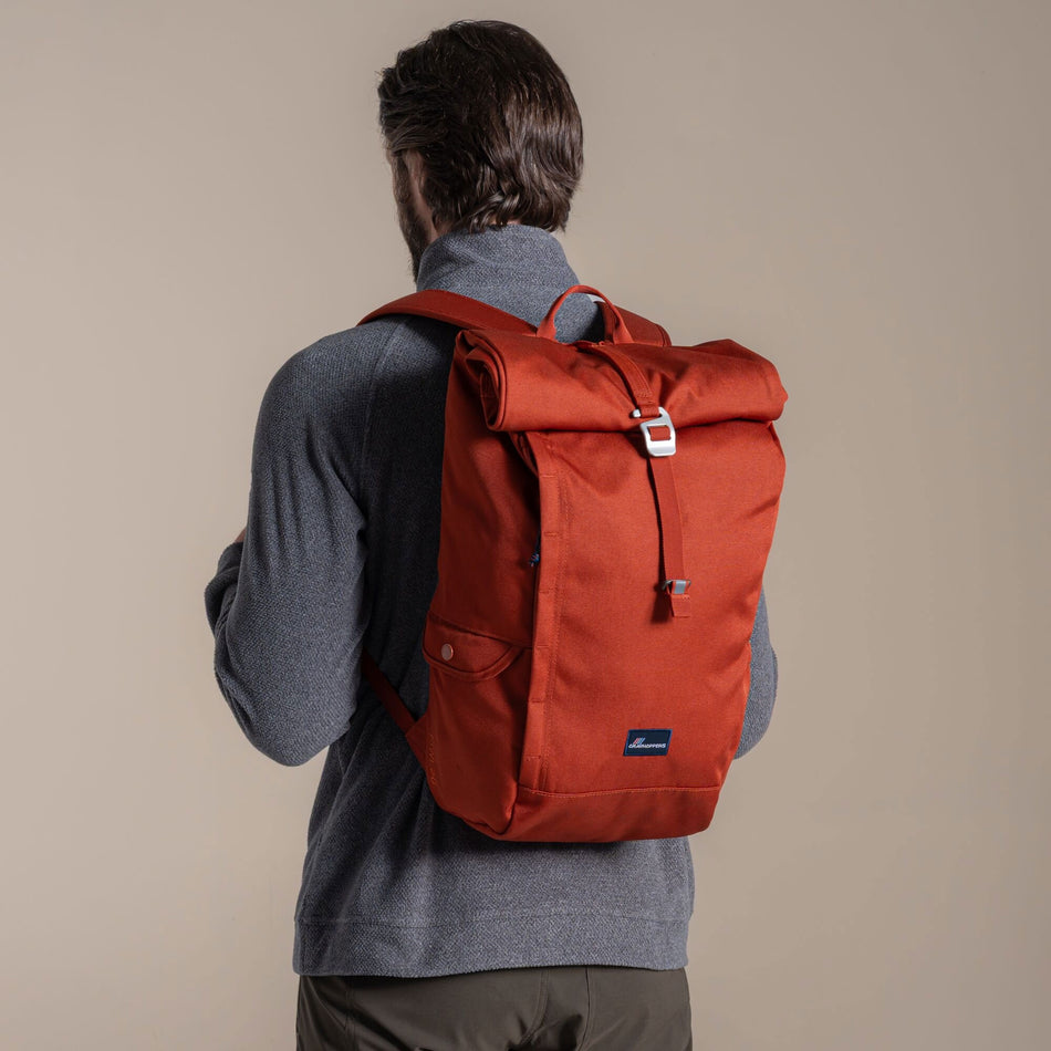 Craghoppers 20L Kiwi Classic Rolltop Backpack II | Red Beach Camping Accessories Craghoppers