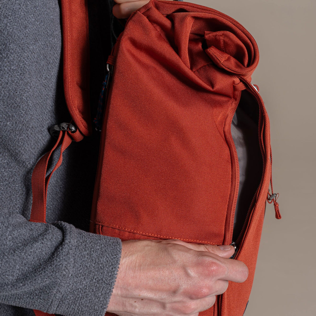 Craghoppers 20L Kiwi Classic Rolltop Backpack II | Red Beach Camping Accessories Craghoppers