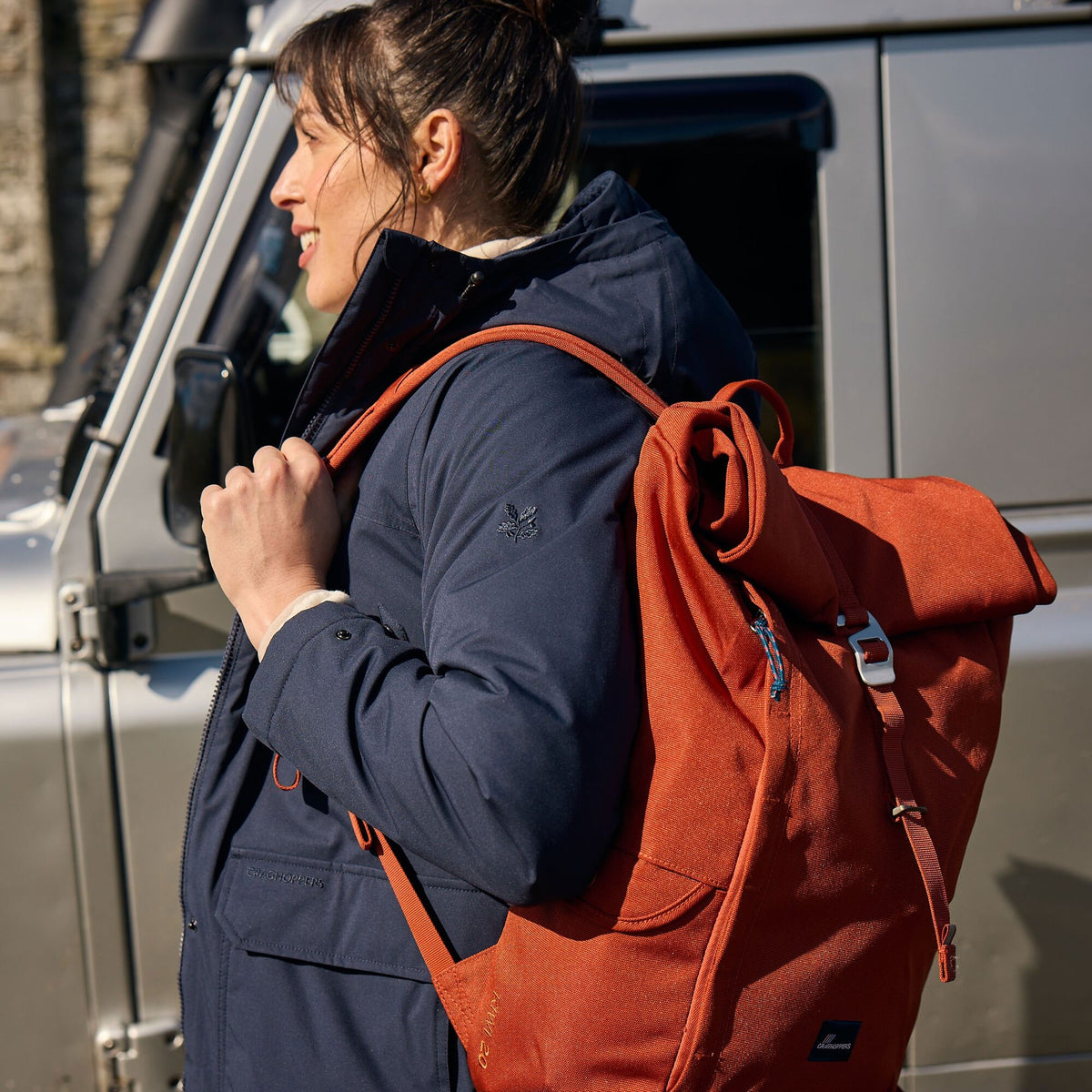 Craghoppers 20L Kiwi Classic Rolltop Backpack II | Red Beach Camping Accessories Craghoppers