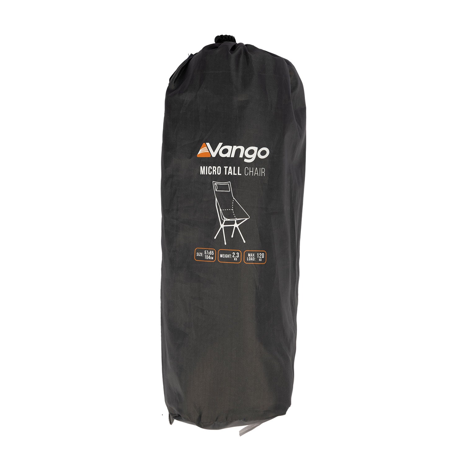 Vango Micro Tall Chair - India Ink Camping Accessories Vango