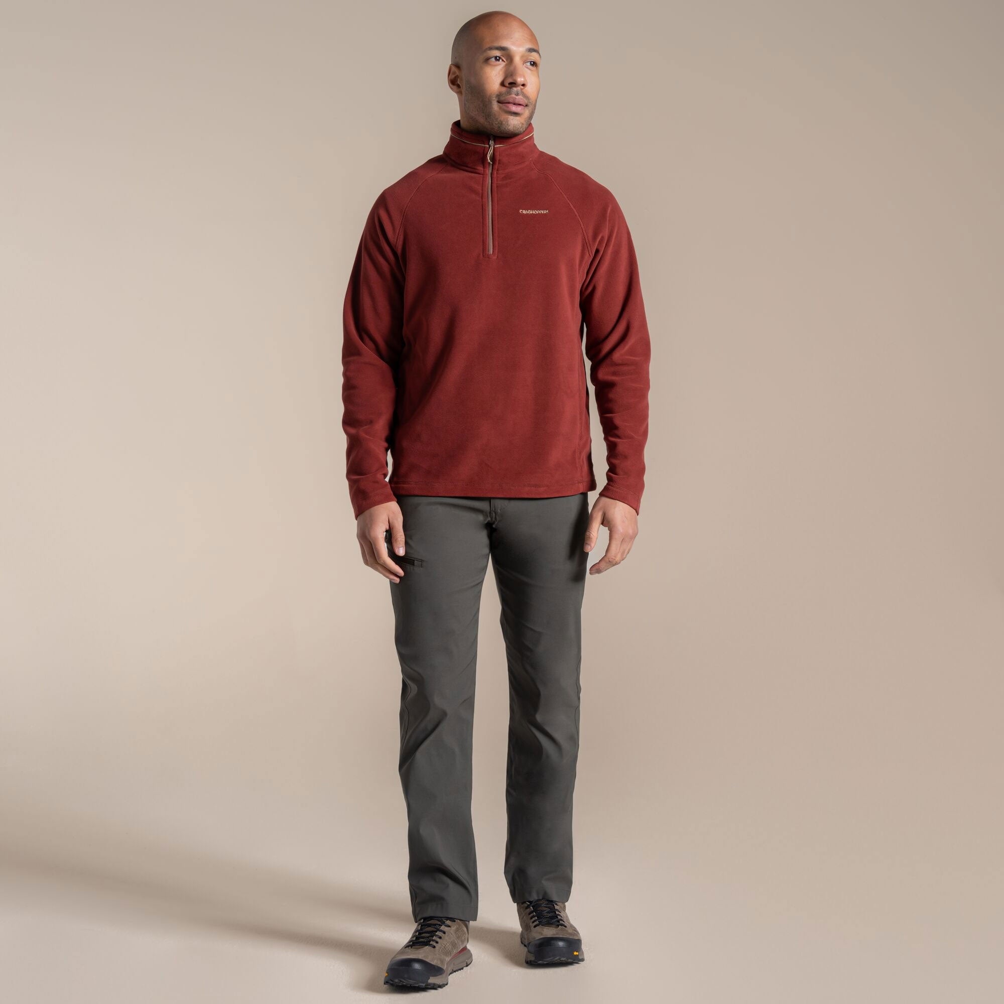 Craghoppers Men's Corey VI Half Zip Fleece | Red Jasper Clothing Craghoppers