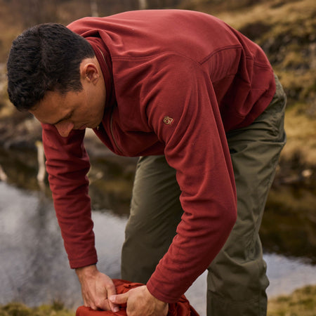 Craghoppers Men's Corey VI Half Zip Fleece | Red Jasper Clothing Craghoppers