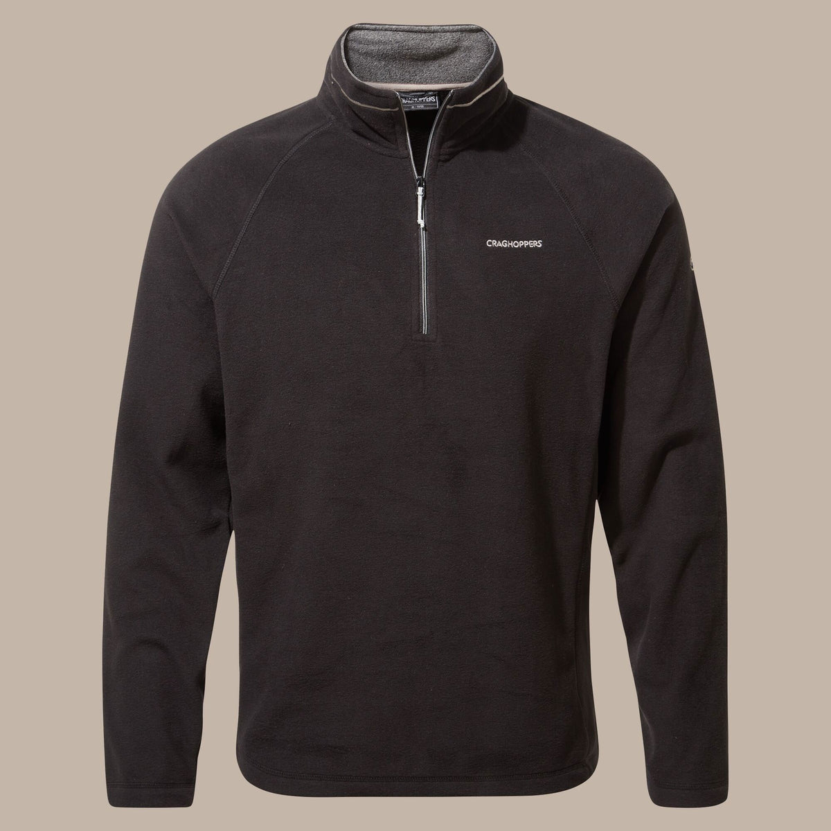 Craghoppers Men's Corey VI Half Zip Fleece | Black Clothing Craghoppers