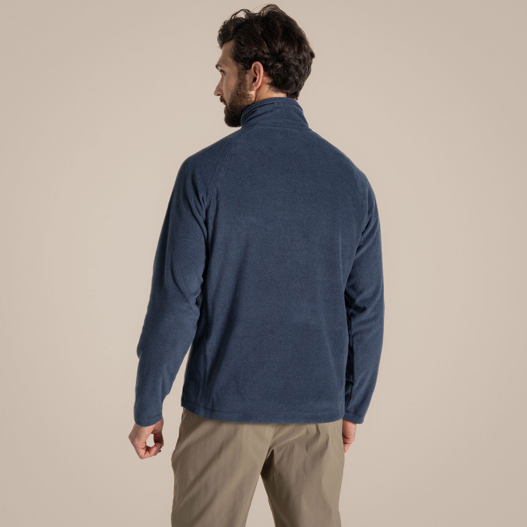 Craghoppers Men's Corey VI Half Zip Fleece | Blue Navy Marl Clothing Craghoppers