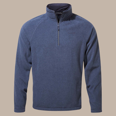 Craghoppers Men's Corey VI Half Zip Fleece | Blue Navy Marl Clothing Craghoppers