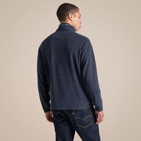 Craghoppers Men's Corey VI Half Zip Fleece | Blue Navy Marl Clothing Craghoppers