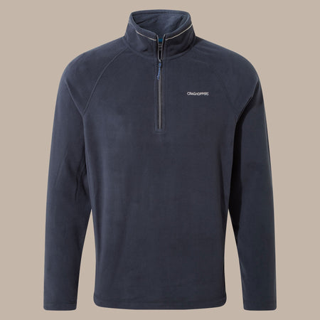 Craghoppers Men's Corey VI Half Zip Fleece | Blue Navy Marl Clothing Craghoppers
