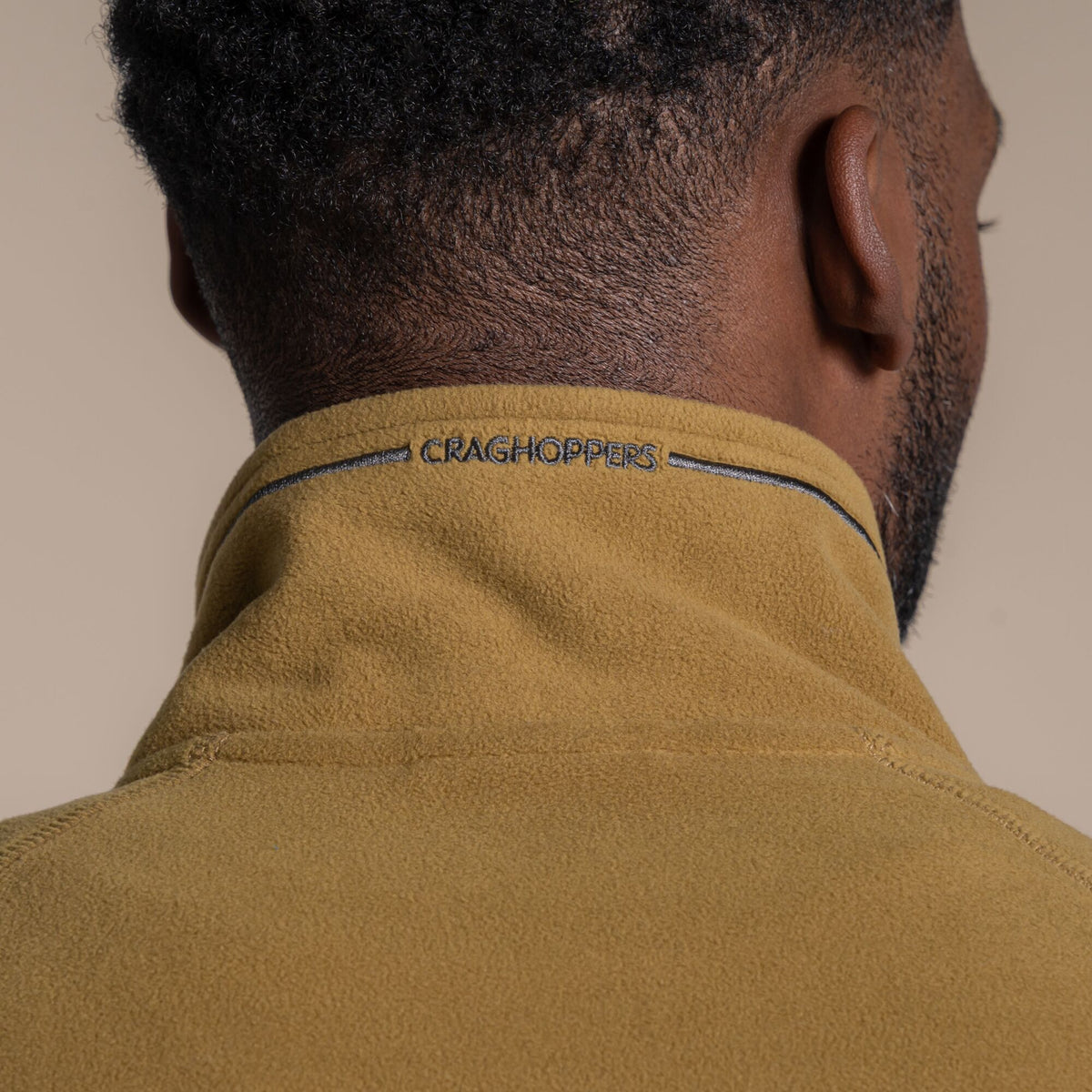 Craghoppers Men's Corey VI Half Zip Fleece | Algae Green Clothing Craghoppers