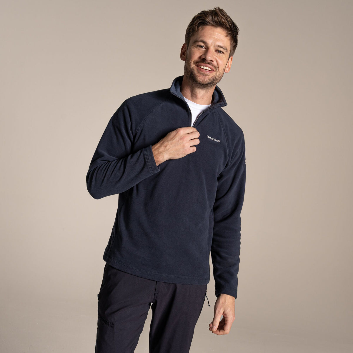 Craghoppers Men's Corey VI Half Zip Fleece | Dark Navy Clothing Craghoppers