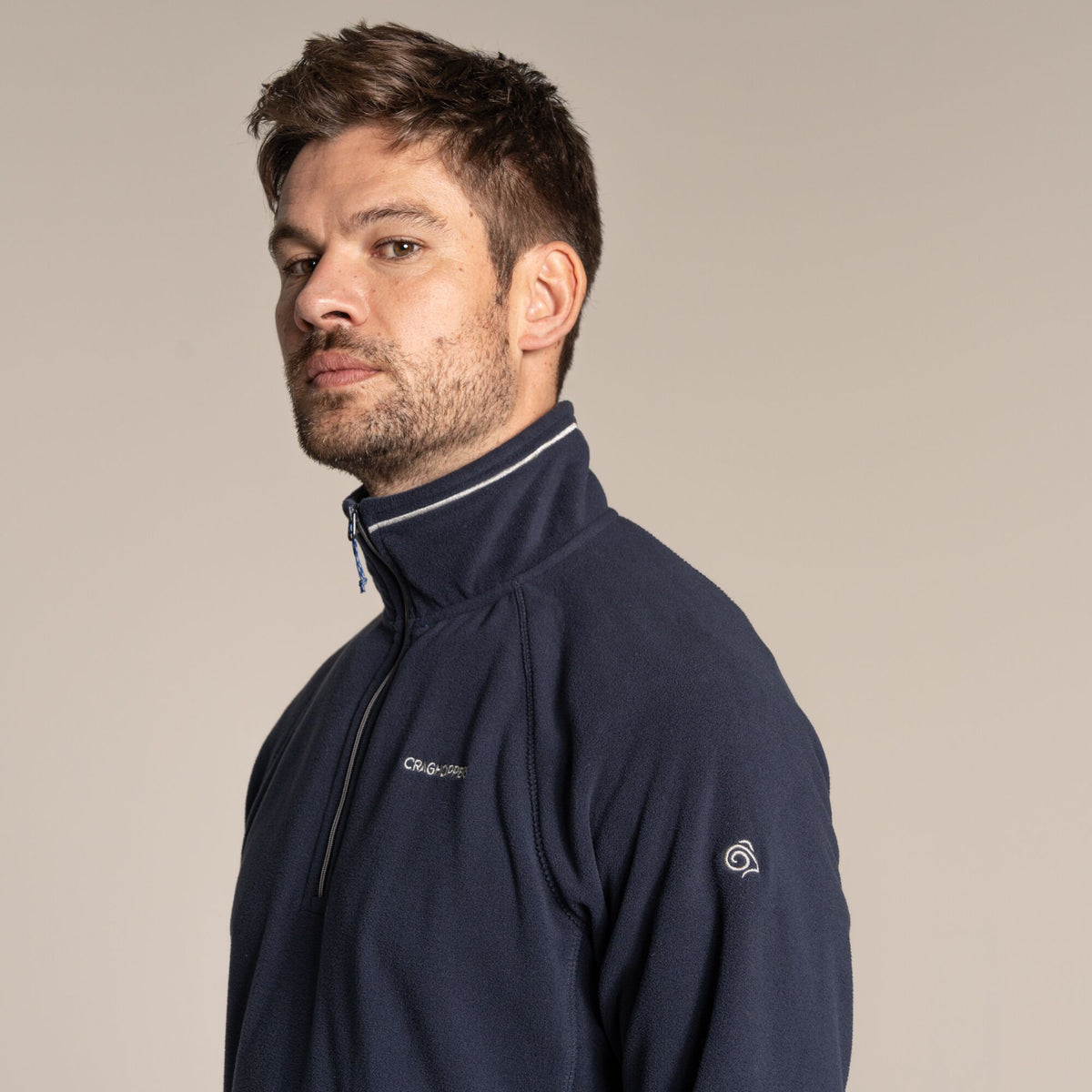 Craghoppers Men's Corey VI Half Zip Fleece | Dark Navy Clothing Craghoppers
