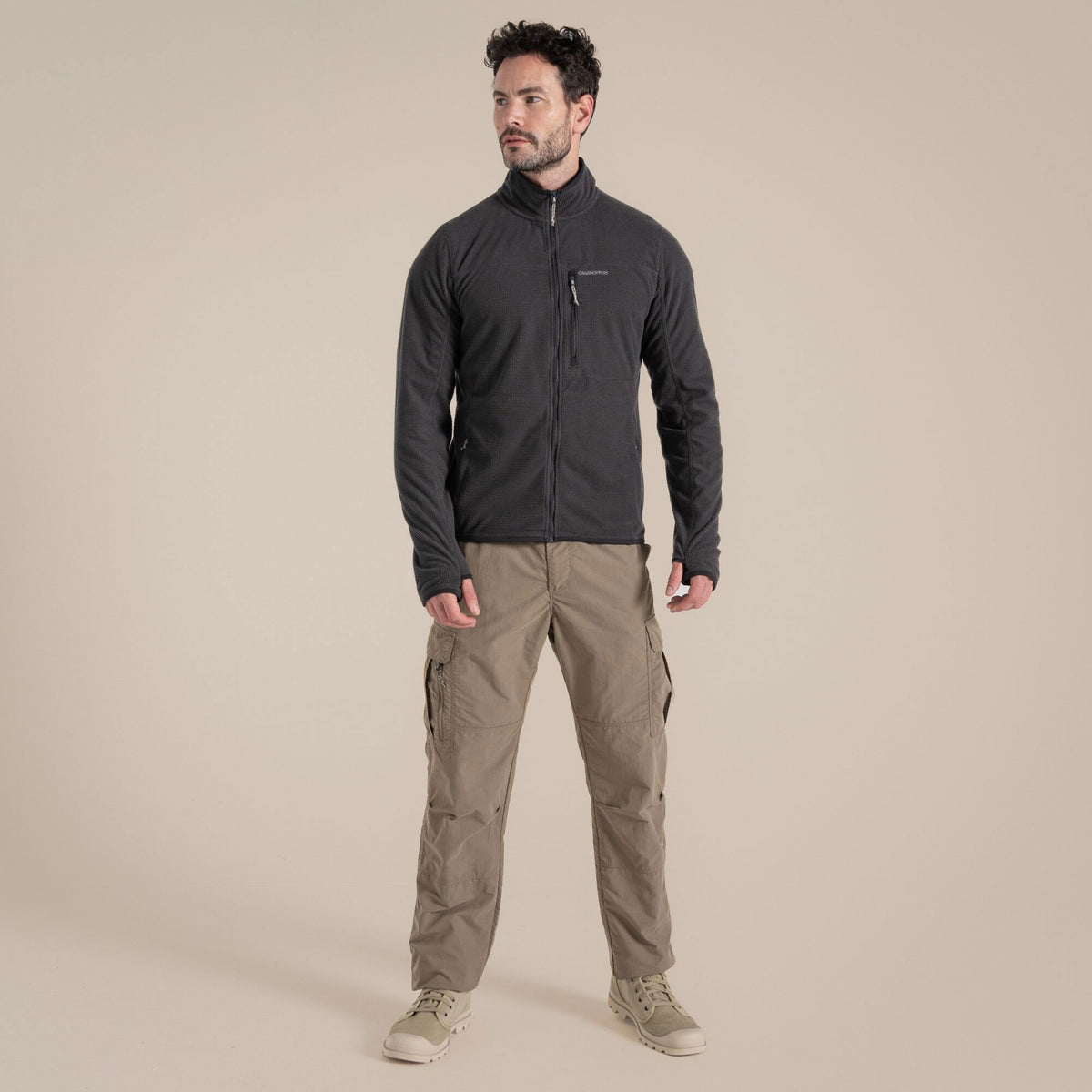 Craghoppers Men's NosiLife Spry Jacket | Black Pepper Clothing Craghoppers