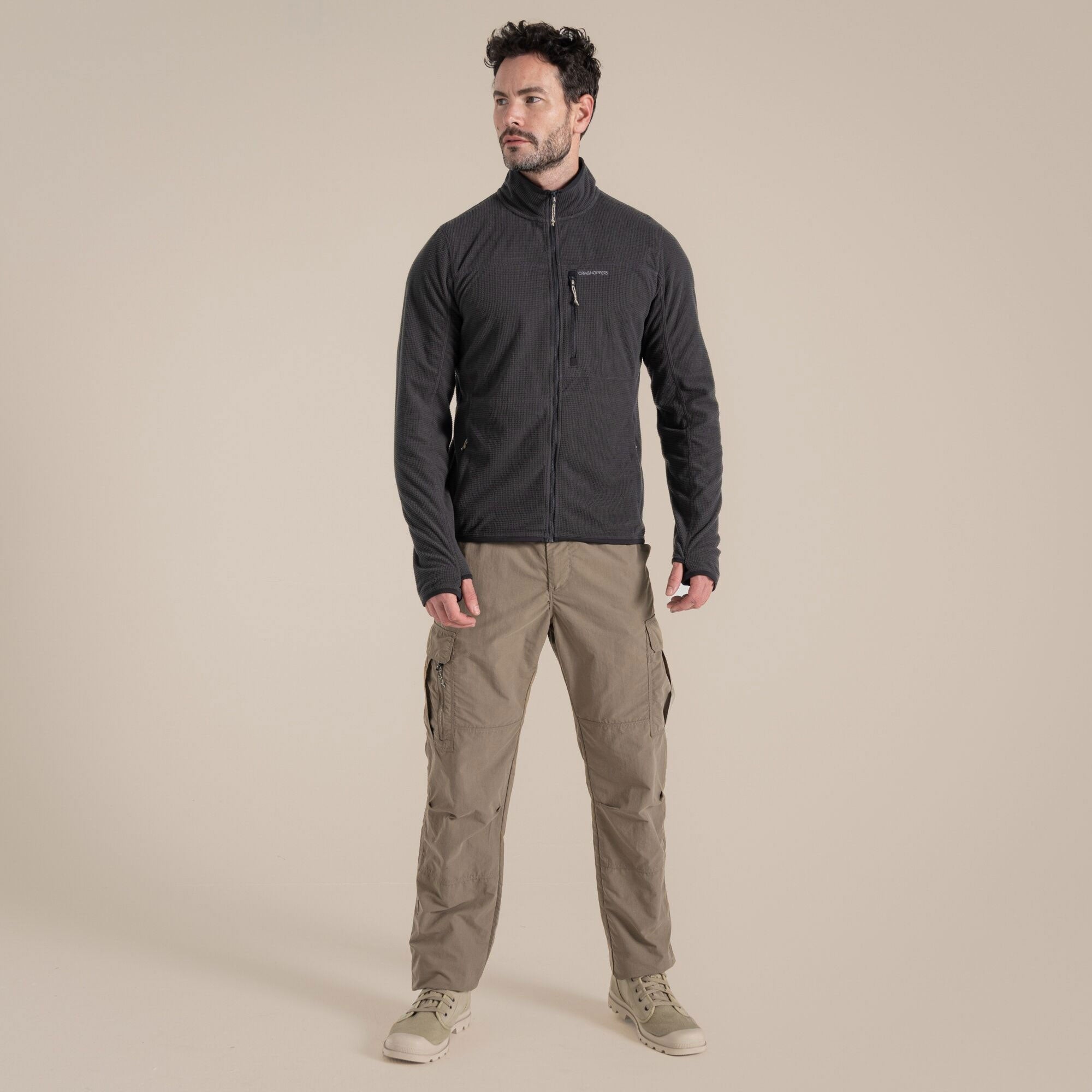Craghoppers Men's NosiLife Spry Jacket | Black Pepper Clothing Craghoppers