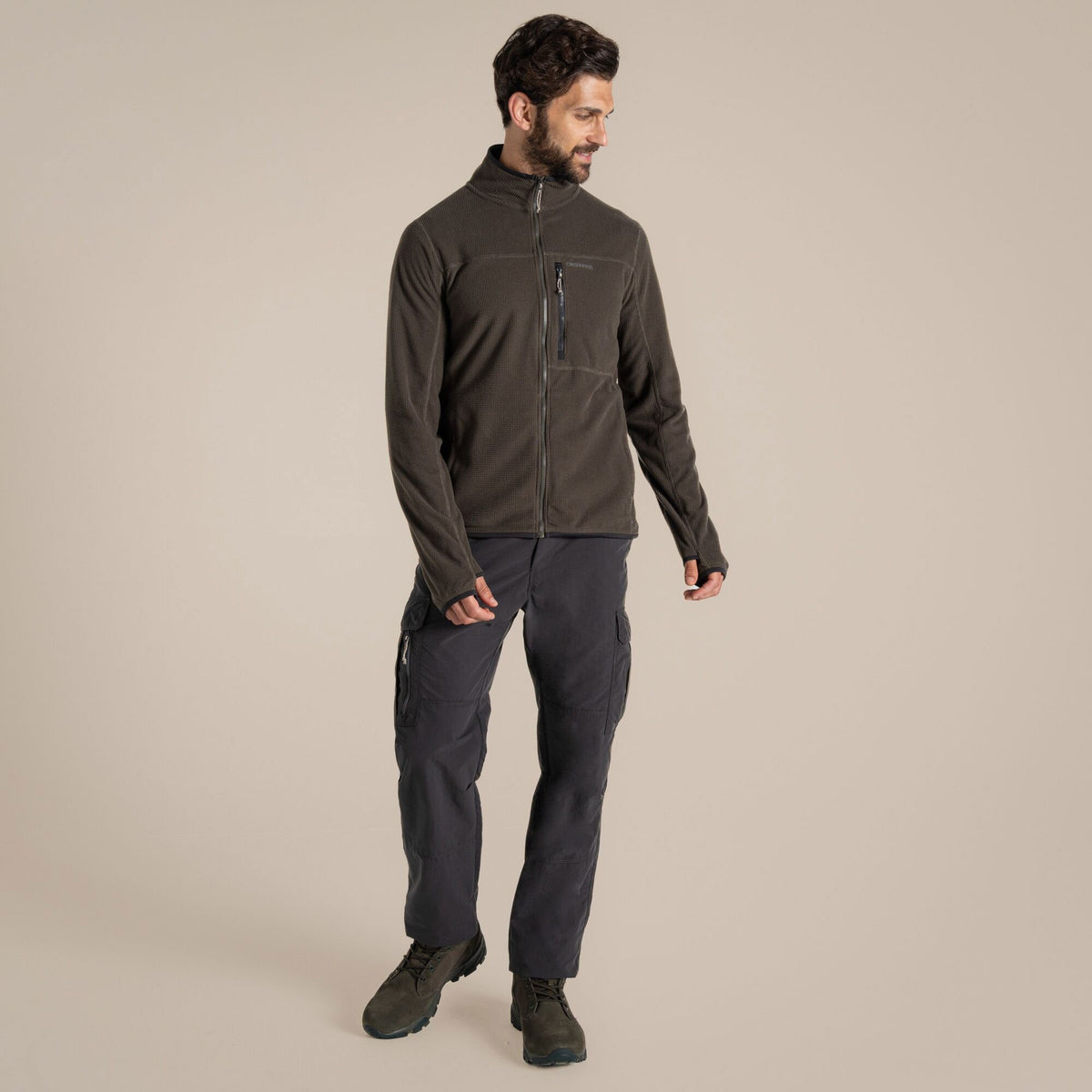 Craghoppers Men's NosiLife Spry Jacket | Woodland Green liGo.co.uk