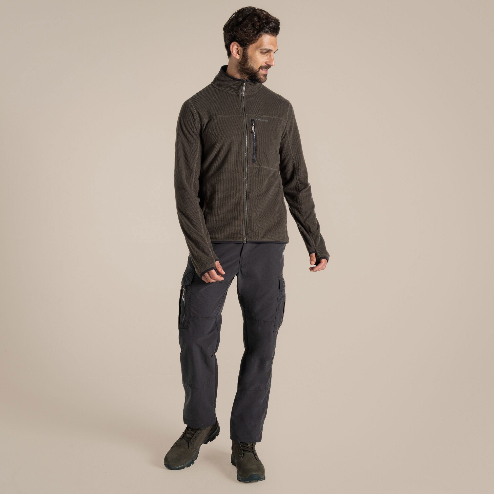 Craghoppers Men's NosiLife Spry Jacket | Woodland Green liGo.co.uk