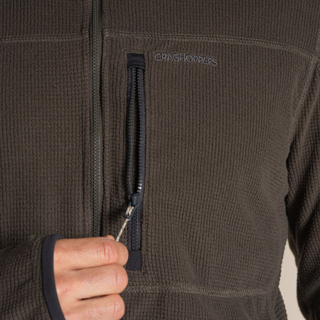Craghoppers Men's NosiLife Spry Jacket | Woodland Green liGo.co.uk