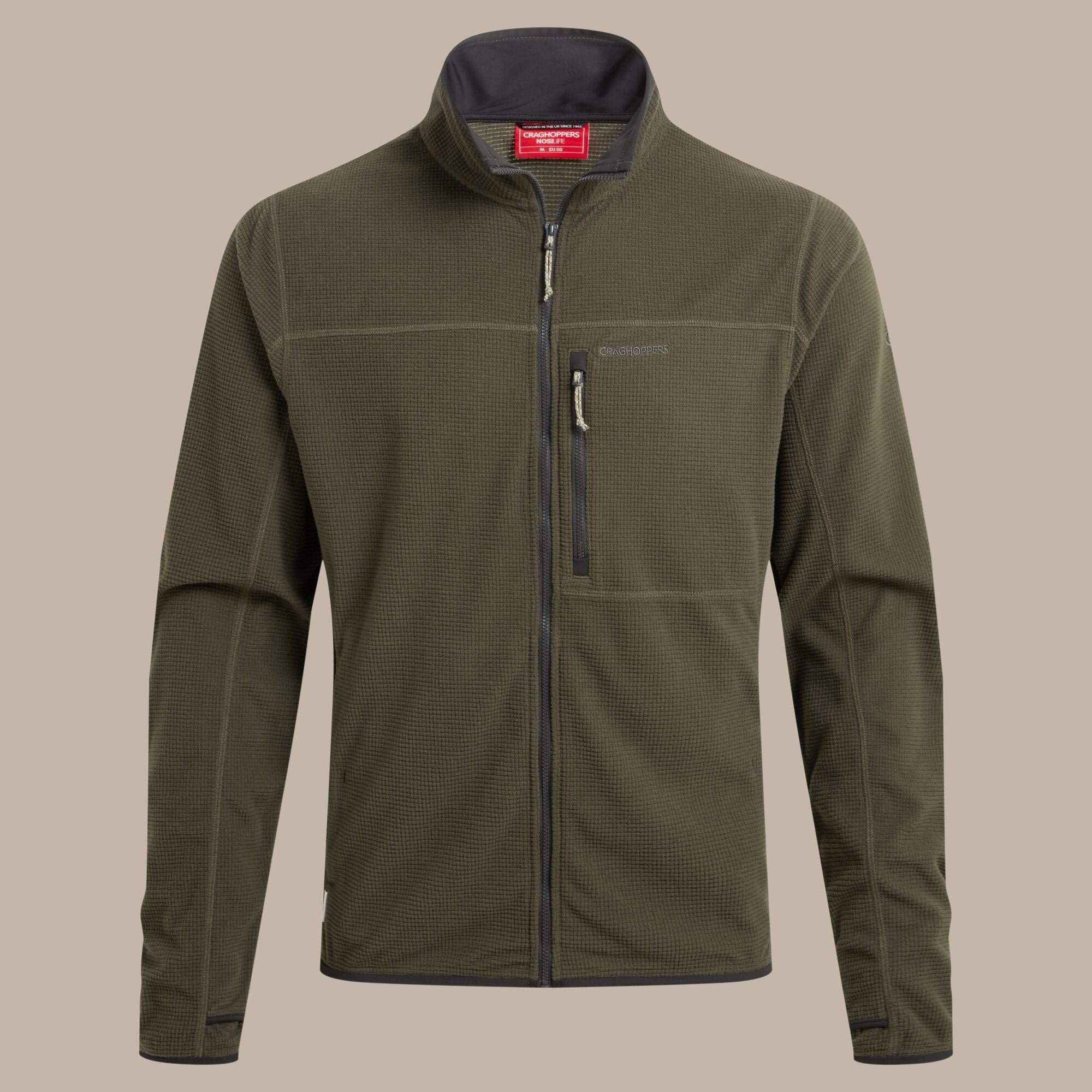 Craghoppers Men's NosiLife Spry Jacket | Woodland Green liGo.co.uk