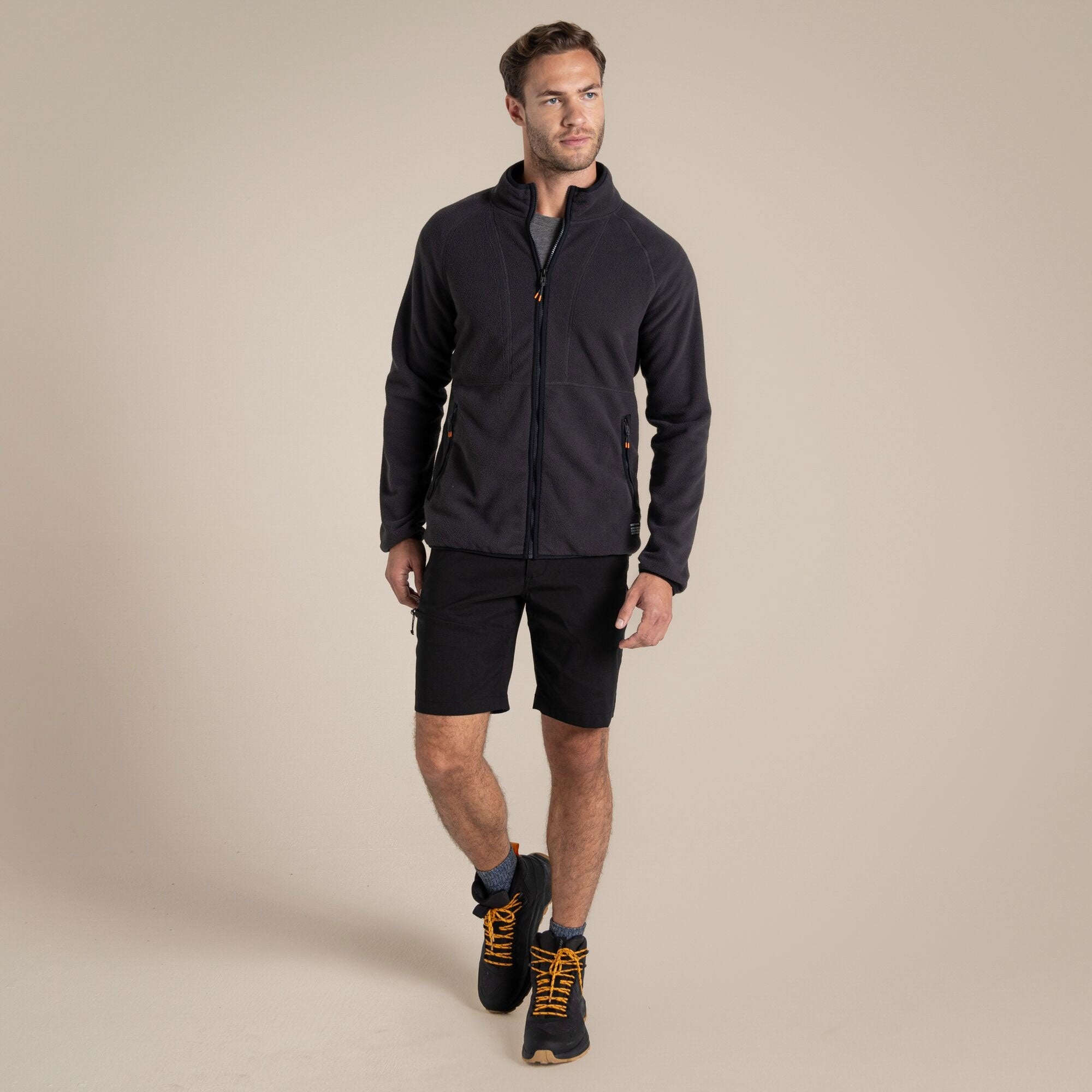 Craghoppers Men's CO2Renu II Full Zip Fleece | Dark Iron Clothing Craghoppers
