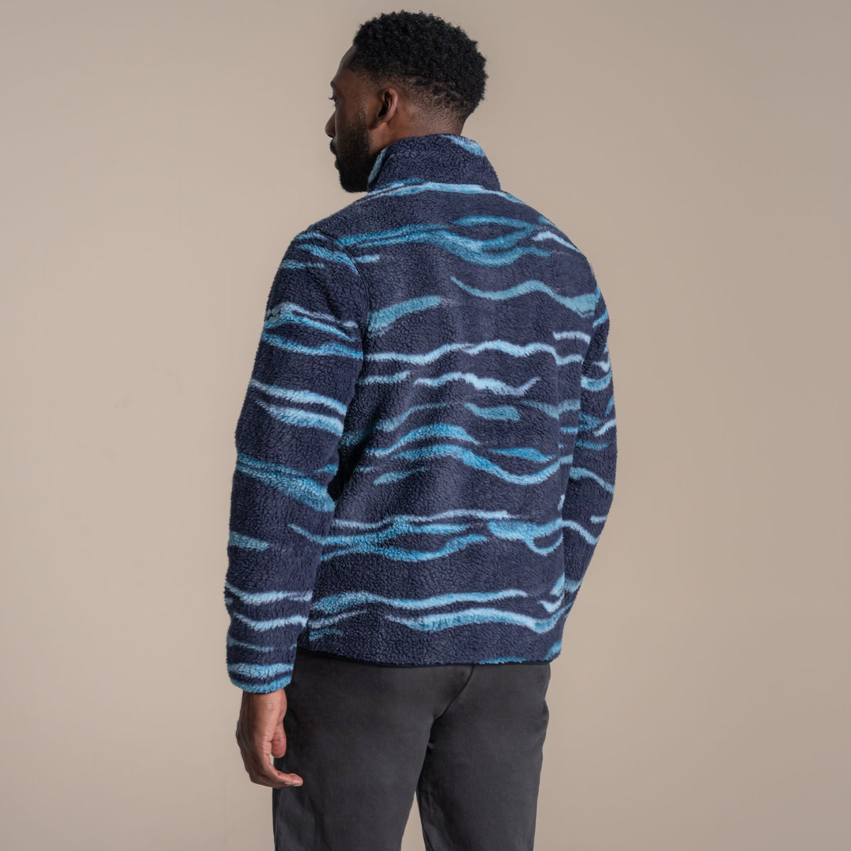 Craghoppers Men's National Trust Rawthey Half Zip Fleece | Dark Navy Clothing Craghoppers