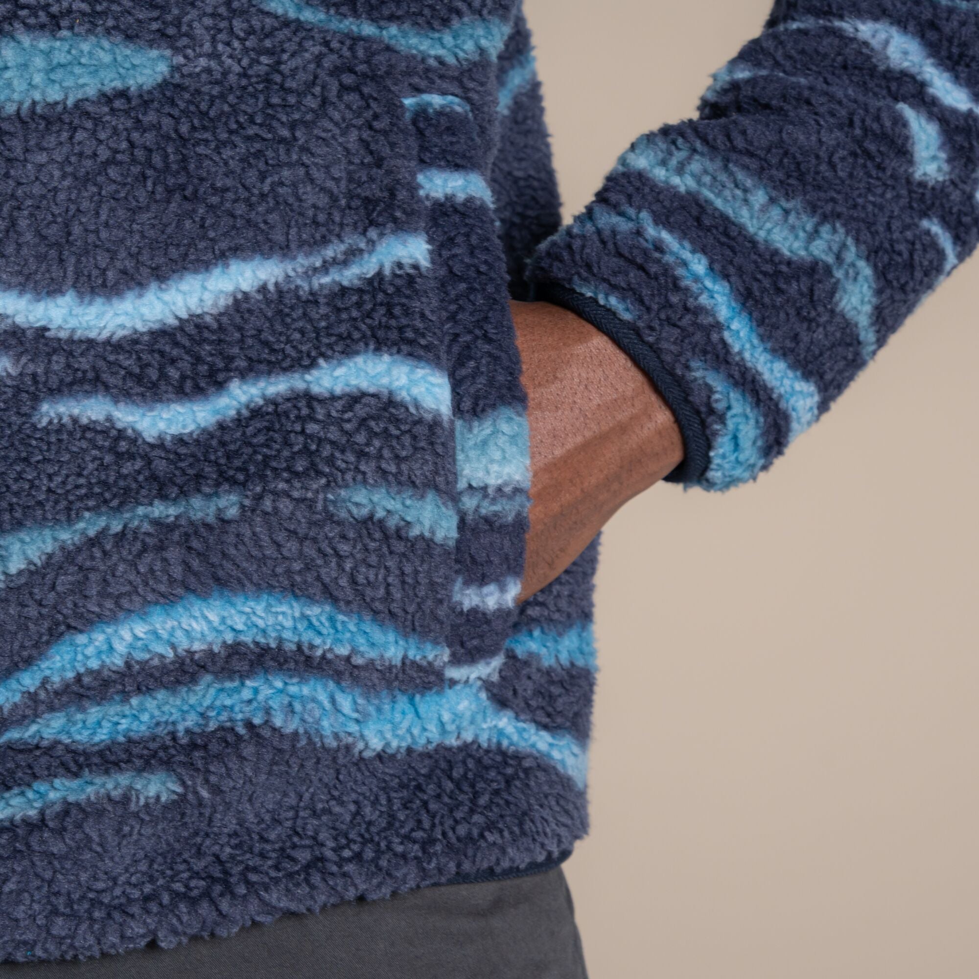 Craghoppers Men's National Trust Rawthey Half Zip Fleece | Dark Navy Clothing Craghoppers