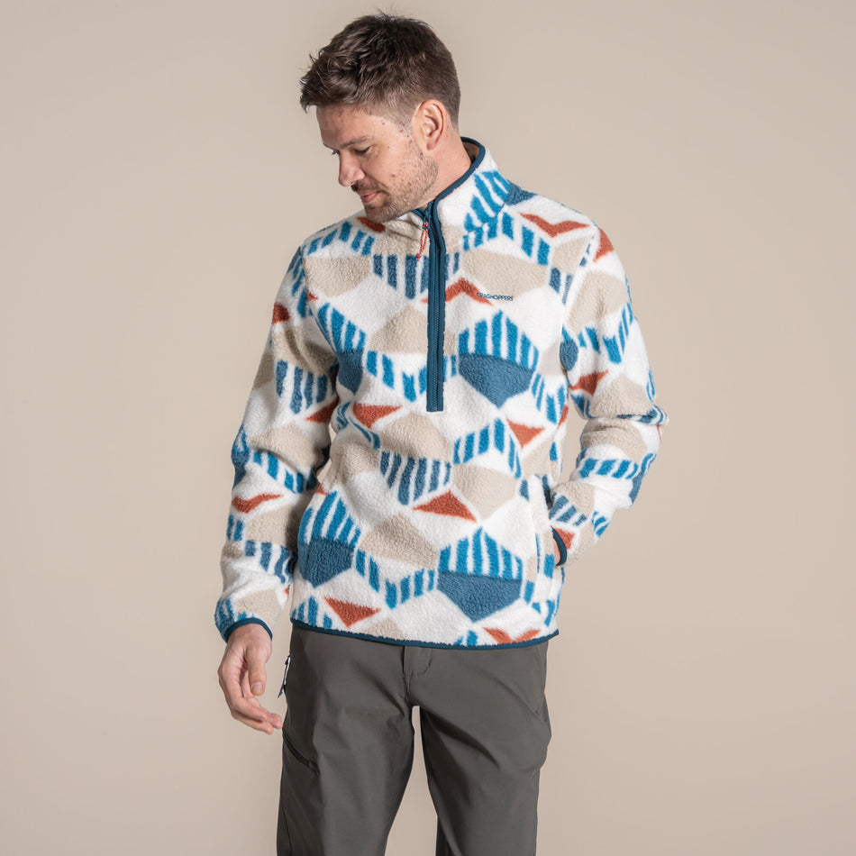 Craghoppers Men's Tatton II Half Zip Fleece | River Blue Clothing Craghoppers