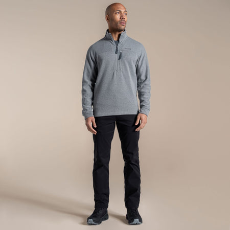 Craghoppers Men's Torney III Half Zip Fleece | Cloud Grey Clothing Craghoppers
