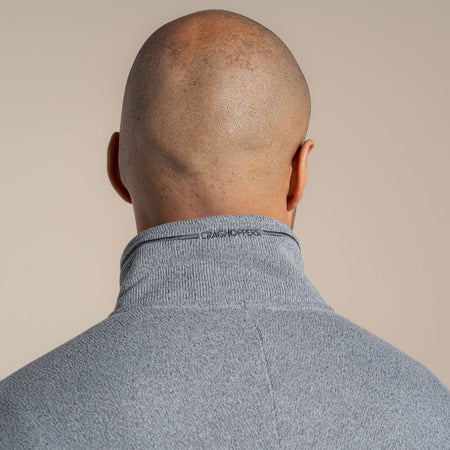 Craghoppers Men's Torney III Half Zip Fleece | Cloud Grey Clothing Craghoppers