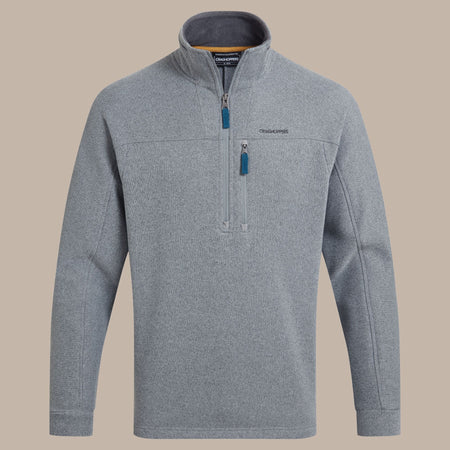 Craghoppers Men's Torney III Half Zip Fleece | Cloud Grey Clothing Craghoppers