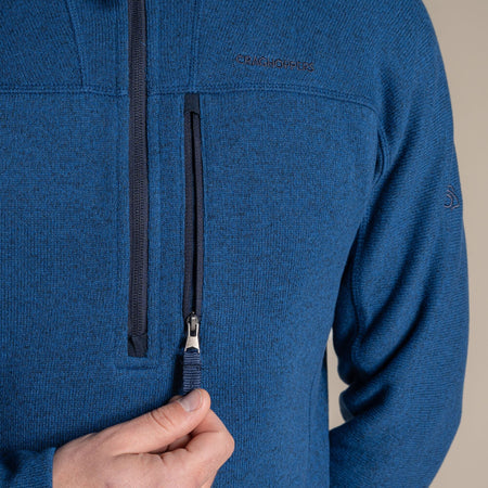 Craghoppers Men's Torney III Half Zip Fleece | Juniper Berry Clothing Craghoppers