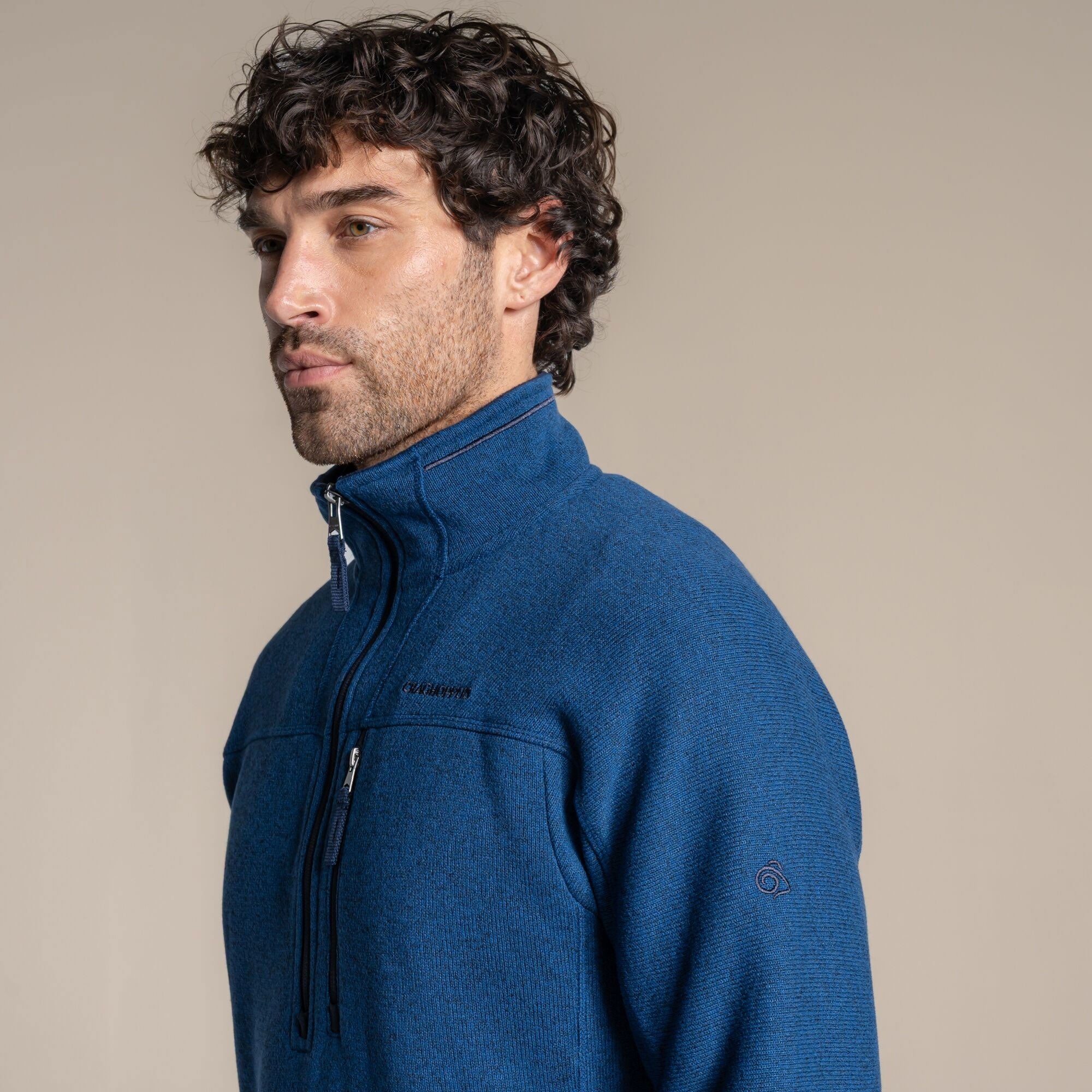 Craghoppers Men's Torney III Half Zip Fleece | Juniper Berry Clothing Craghoppers
