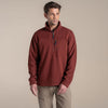 Craghoppers Men's Torney III Half Zip Fleece | Red Jasper - Current Colour