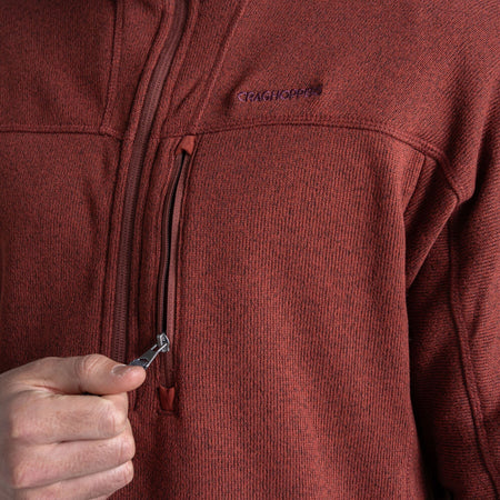 Craghoppers Men's Torney III Half Zip Fleece | Red Jasper Clothing Craghoppers