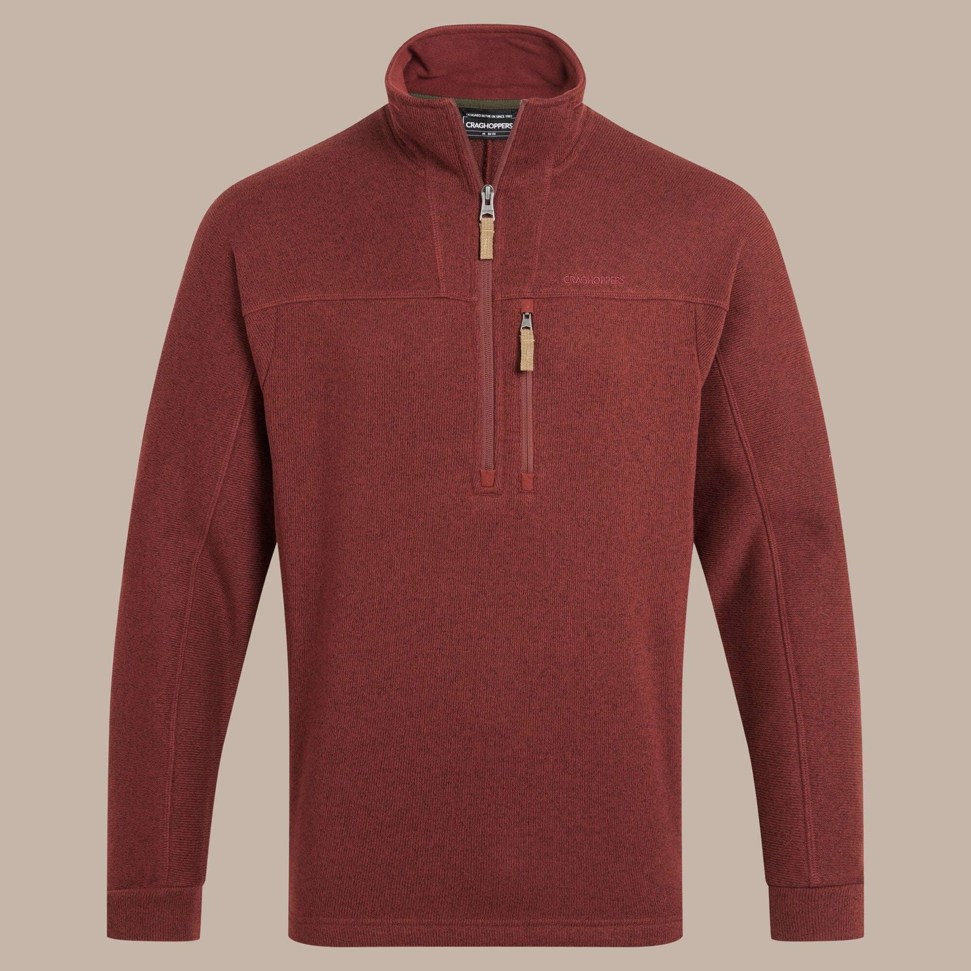 Craghoppers Men's Torney III Half Zip Fleece | Red Jasper Clothing Craghoppers