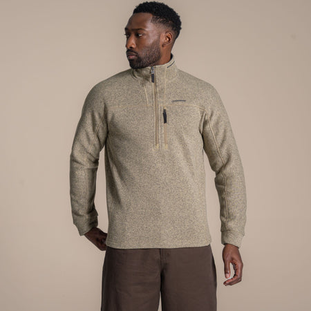 Craghoppers Men's Torney III Half Zip Fleece | Khaki Oak Clothing Craghoppers