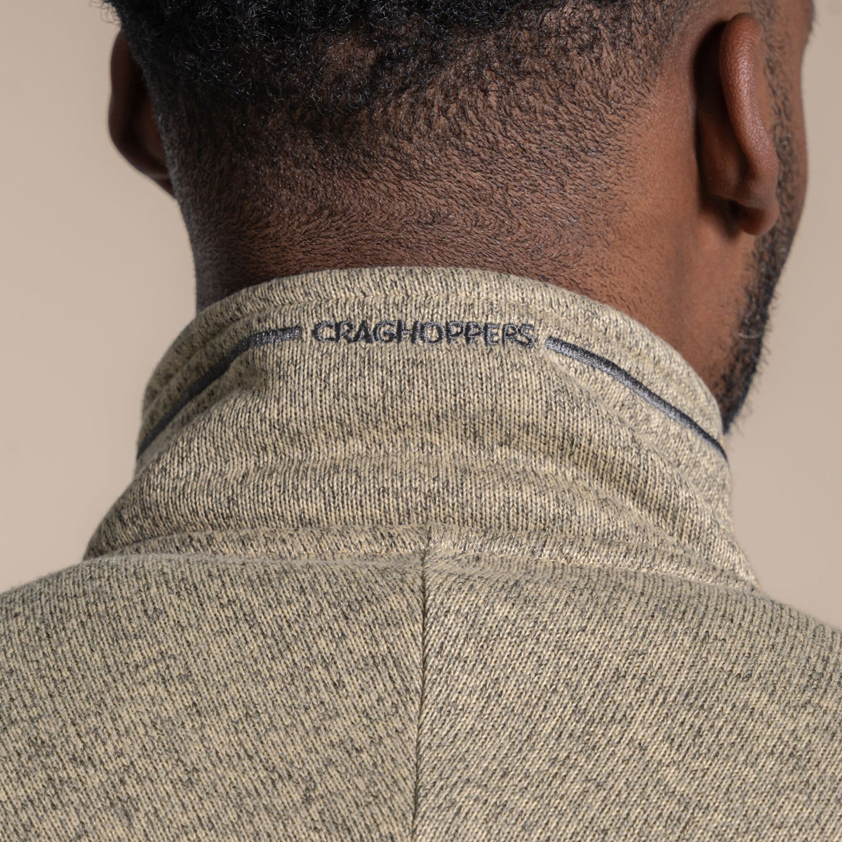 Craghoppers Men's Torney III Half Zip Fleece | Khaki Oak Clothing Craghoppers