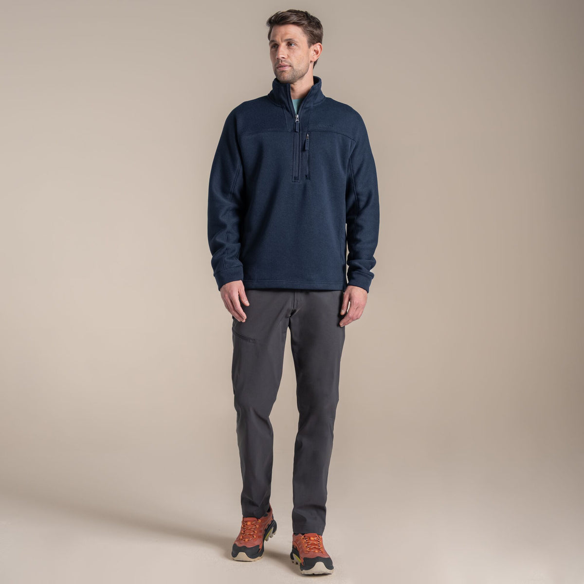Craghoppers Men's Torney III Half Zip Fleece | Blue Navy Clothing Craghoppers
