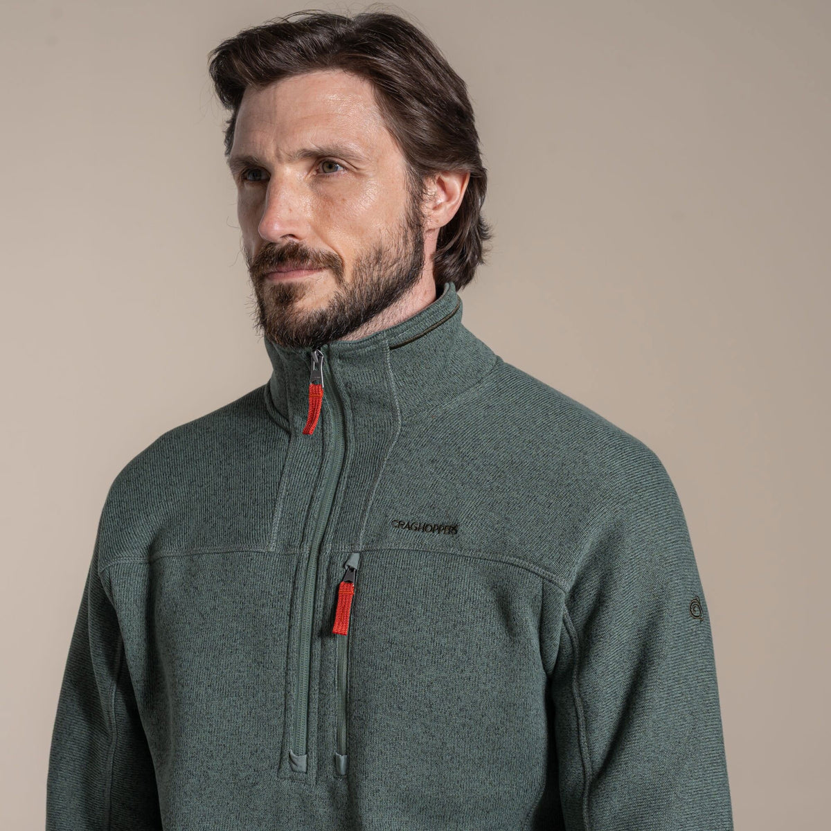 Craghoppers Men's Torney III Half Zip Fleece | Laurel Green Clothing Craghoppers
