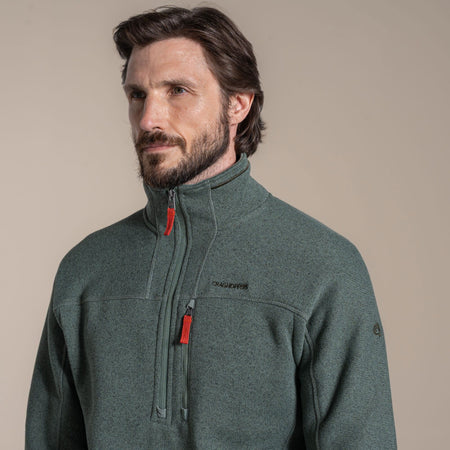 Craghoppers Men's Torney III Half Zip Fleece | Laurel Green Clothing Craghoppers